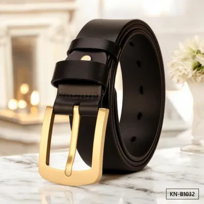 Ultimate Clasp Men’s Leather Belt